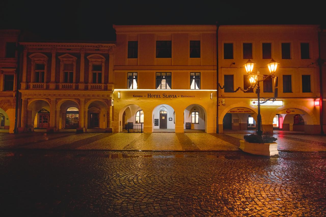 Hotel Slavia Svitavy Bagian luar foto