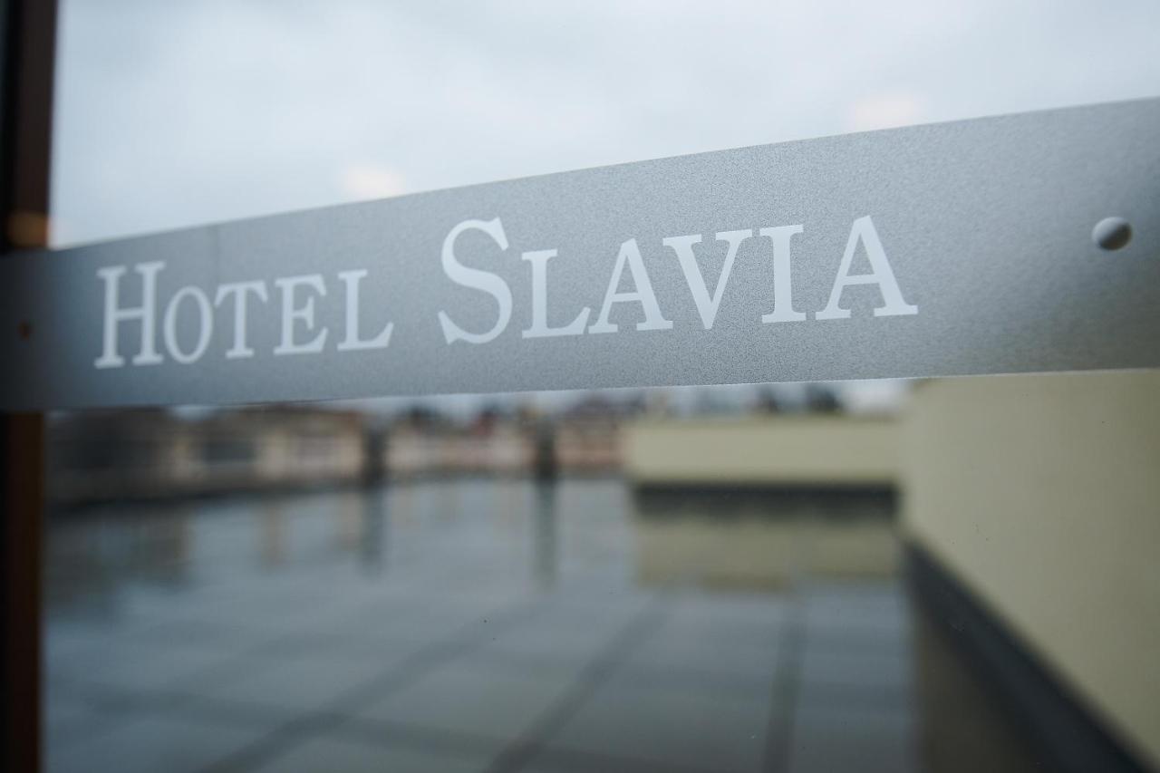 Hotel Slavia Svitavy Bagian luar foto